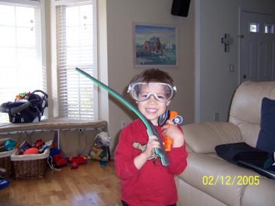 Ben at play