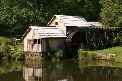 Blue Ridge Parkway and Mabry Mill (9/20/2003)