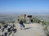 Dad and Son on South Mtn