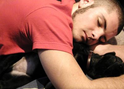 Nick and Bear