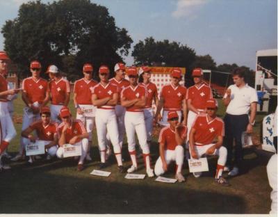 Swiss National Team Birmingham 1988