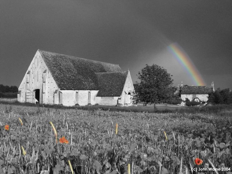 Cotswold Tithe Barn, Oxfordshire, England