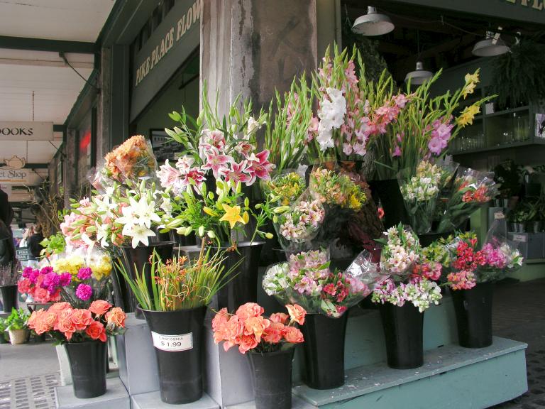 Pike Public Market - Flower Shop