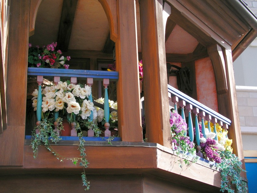 Flowers near Teacups.