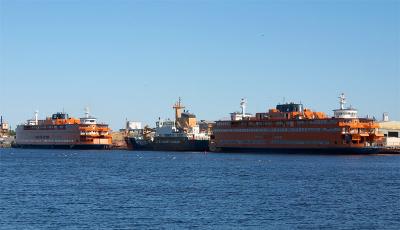 two staten island ferrys