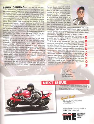 MotoEuro - Summer 2004