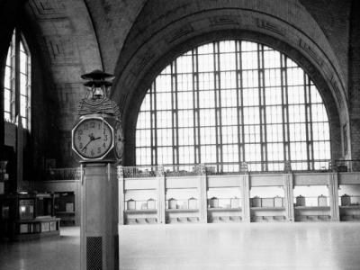 Central Terminal Showing Clock