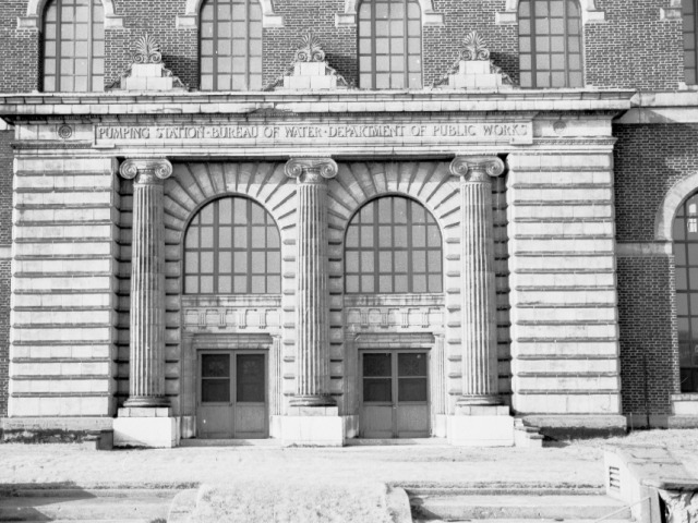Ward Pumping Station Entrance