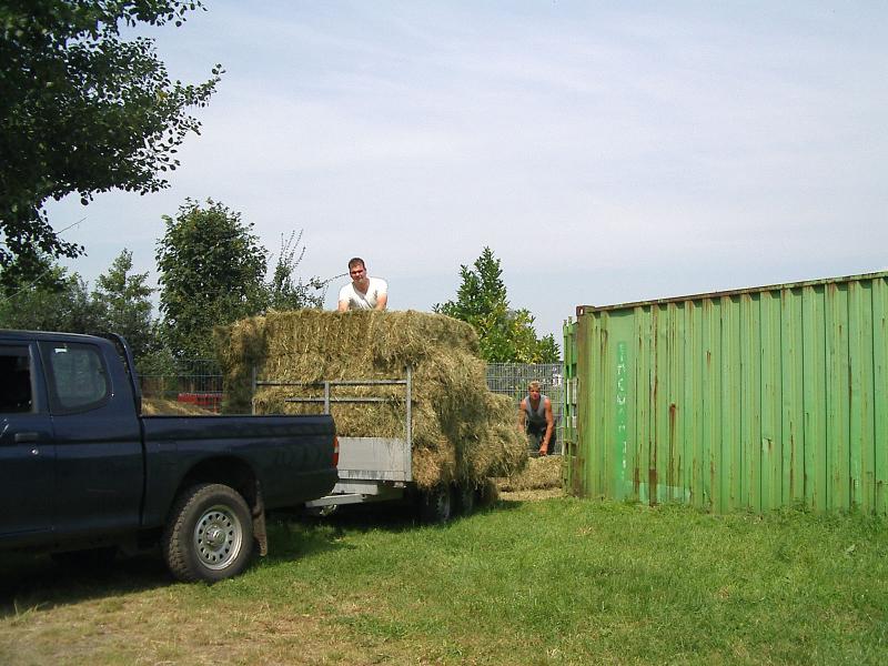 Heavy work on a very hot day