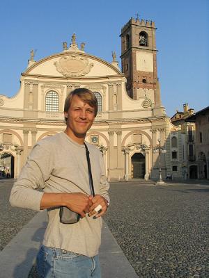 Matt in the piazza