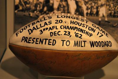 62 AFL Championship Game Ball