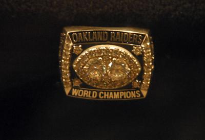 Oakland Raider Championship Ring