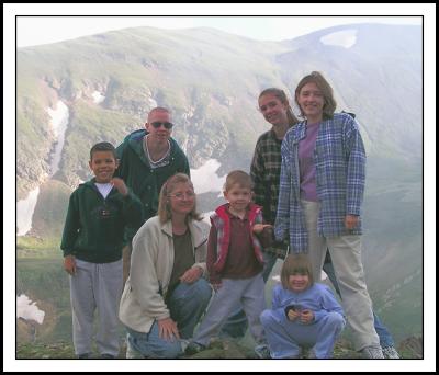 Family on the Mountain