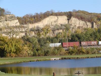 Train and Loess Hills