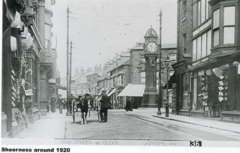 High.Street & Clock 1920