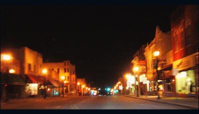Viroqua night street 2