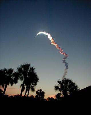 Another dawn Shuttle launch