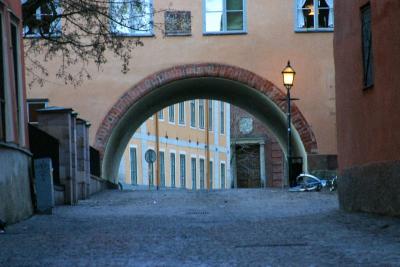 Old parts of Uppsala