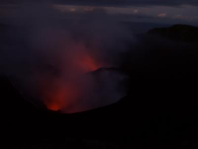 Volcan Yasur  la tomb du jour