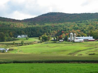 Typical Vermont farm