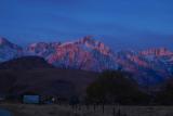 Mt. Whitney Eastern Sierra Lone Pine, CA first light