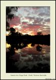 Sunset over Kings Park