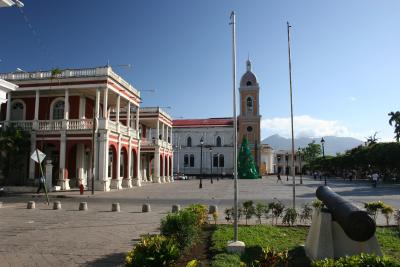cathedral and part of central plaza