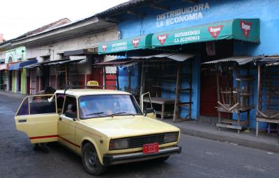 Russian car for taxi!