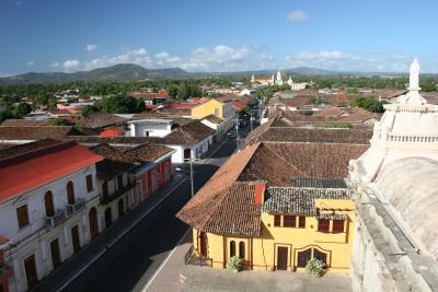 view of Granada from belltower of Iglesia de La Merced