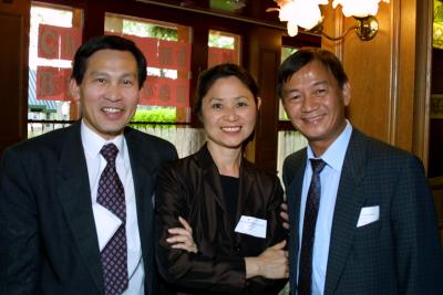 Mssrs. Tran Van Nam, Truong Si Hanh & Mme Hong