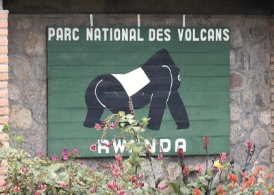 Volcanoes Park sign