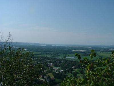 Mississippi valley from bluff
