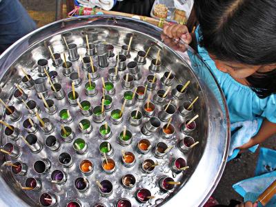 Popcicle Making - Bangkok Weekend Market