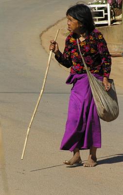 Woman - Mountain Village in Thailand