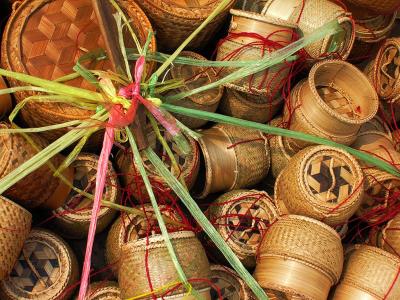 Sticky Rice Baskets - Vientiane