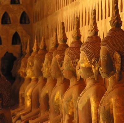 Temple of the Damaged Buddhas - Vientiane