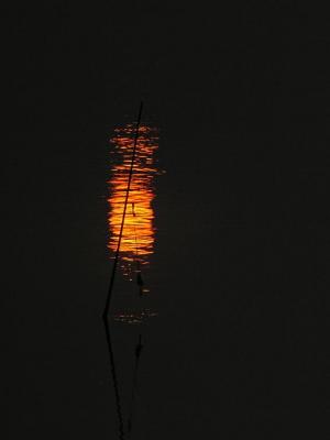 Sunrise Reflection makes a Lantern