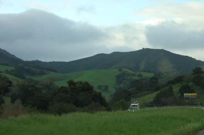 Green Hills North of Santa Barbara on 101