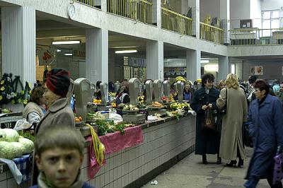 the market