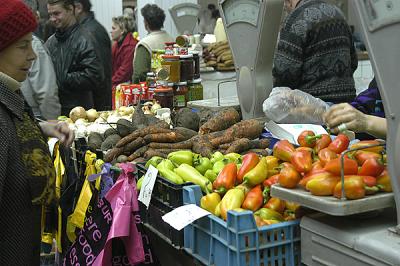 the market