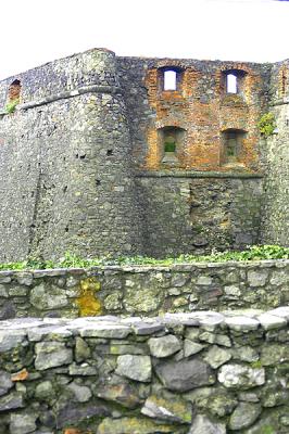 old fortress/castle wall