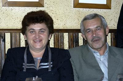 maria (kunichko) & husband, mikhail vishnevska