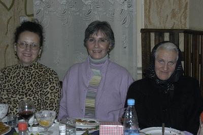 olga, me & maria - second cousins