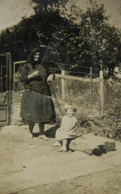 little maria with her grandmother