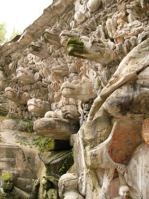 Nine Dragons bathing the Prince