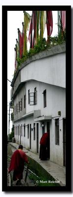 Entering the Monastery, Dali Gompa, Darjeeling