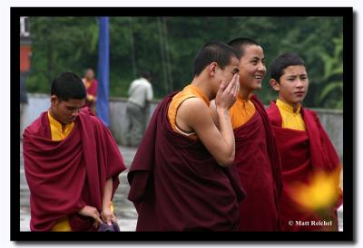 Group of Monks from Dali Gompa, Darjeeling