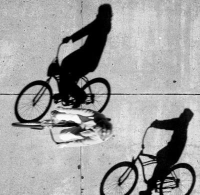 1st: +riding on a shadow by Sergio Rojkes.jpg
