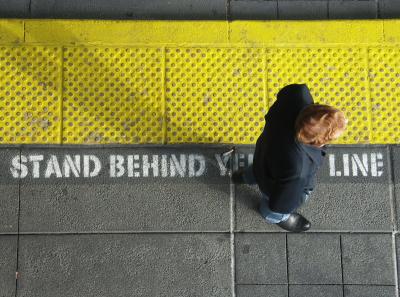 Behind the Yellow Line by Jeffry Z