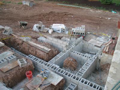 the start of the block